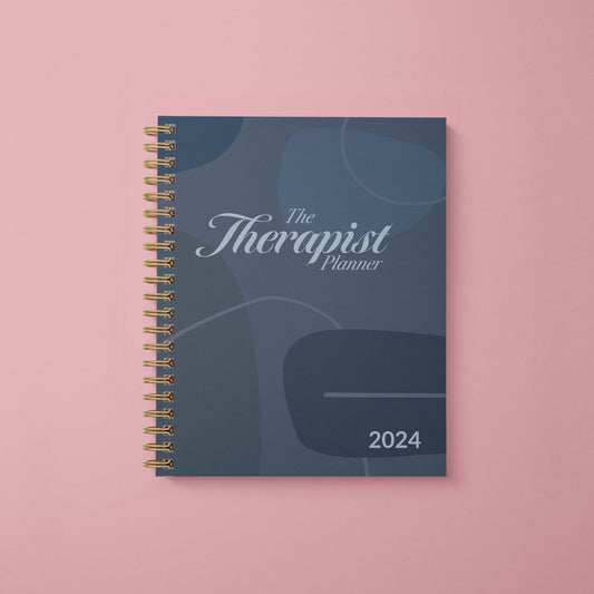 2024 Therapist Planner Navy (SOLD OUT; not available for restock)