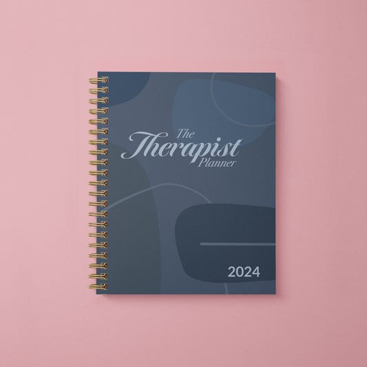 2024 Therapist Planner Navy