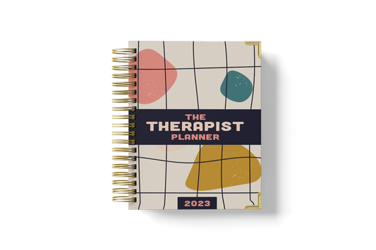 2023 Therapist Planner - Multi-Color