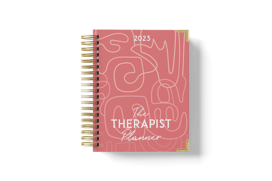 2023 Therapist Planner - Pink