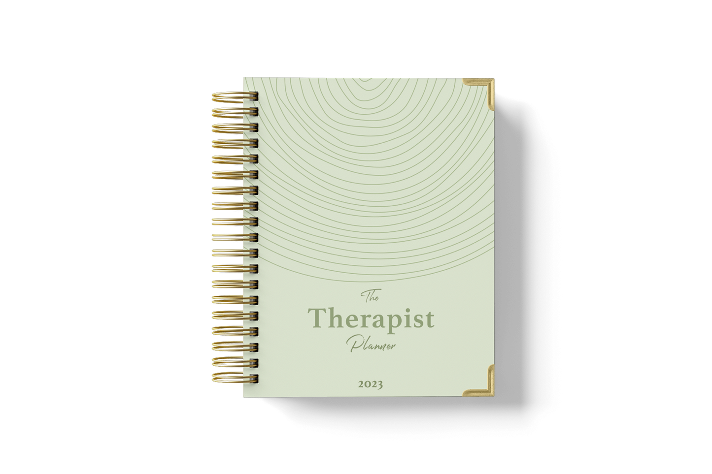 2023 Therapist Planner - Serenity Green (low inventory)